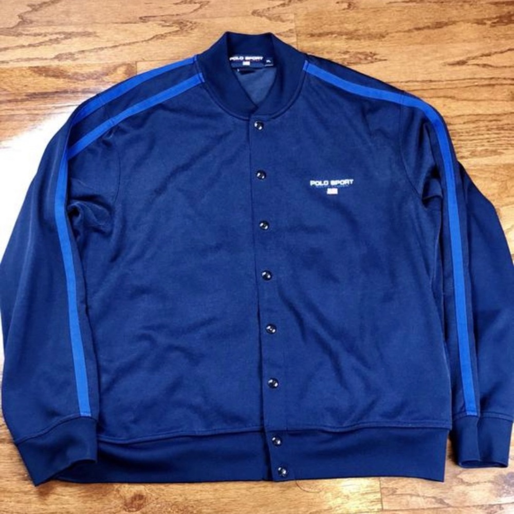 Polo Sport Ralph Lauren Track Navy Blue Jacket